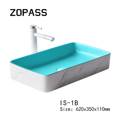 Σύγχρονος Countertop υγειονομικός εμπορευμάτων νεροχύτης βάθρων λουτρών λεκανών κεραμικός