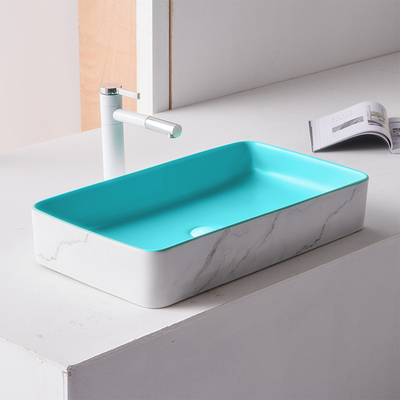 Σύγχρονος Countertop υγειονομικός εμπορευμάτων νεροχύτης βάθρων λουτρών λεκανών κεραμικός