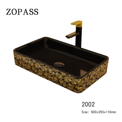 600*350*110mm υγειονομικοί εμπορευμάτων νεροχύτες λουτρών λεκανών ορθογώνιοι κεραμικοί