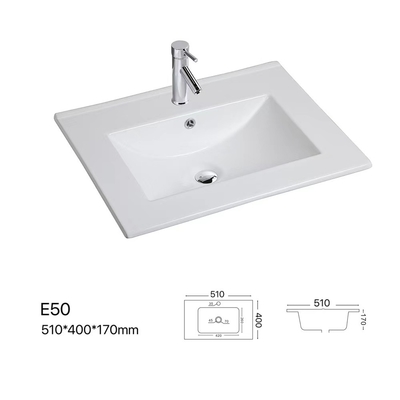 Ευρωπαϊκό τύπων γραφείου ορθογώνιο λεπτό Washbasin τοπ λεκανών ματαιοδοξίας λεκανών αντίθετο