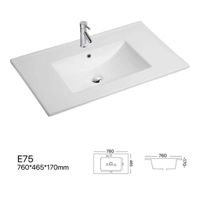 Ευρωπαϊκό τύπων γραφείου ορθογώνιο λεπτό Washbasin τοπ λεκανών ματαιοδοξίας λεκανών αντίθετο
