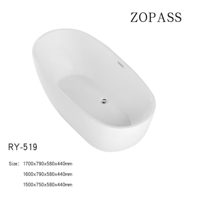 1700*790*580*440mm??????????? ενυδατώνοντας Acrylic Bathtub SPA δίνη