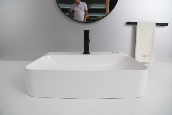 Countertop τοποθέτησε την υγειονομική λεκάνη εμπορευμάτων για το εγχώριο λουτρό ξενοδοχείων