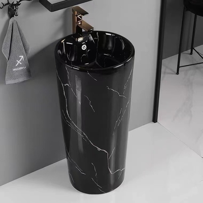 Βάθρων 12L ωοειδές μορφής λεκανών παλαιό χρώμα αγκίδων σχεδίου μαύρο χρυσό
