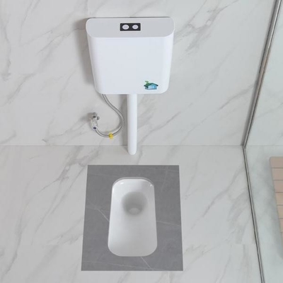 Βαρύτητα που ξεπλένει το WC που κάθεται οκλαδόν το παν φιλικό αποχωρητήριο Eco ξενοδοχείων
